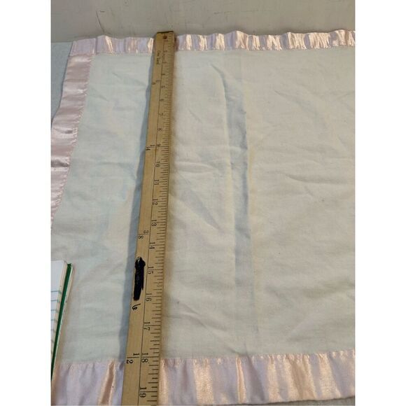 My blanket Blankie pink silk trim 18x19” - Picture 6 of 6